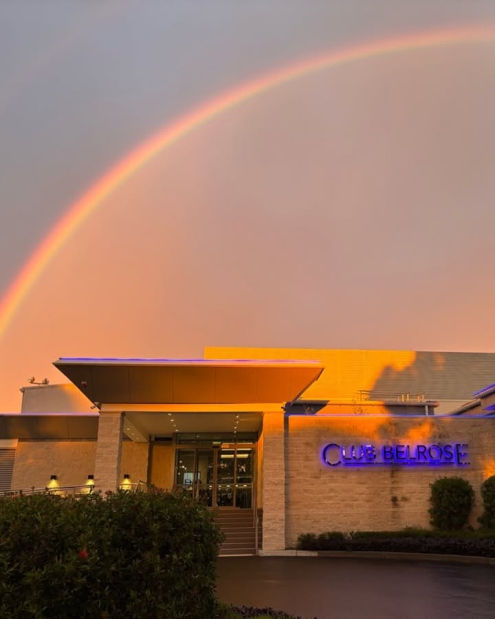 Featured image for “Belrose Rainbow Magic: Embracing Good Vibes and Stunning Sunsets at Club Belrose”