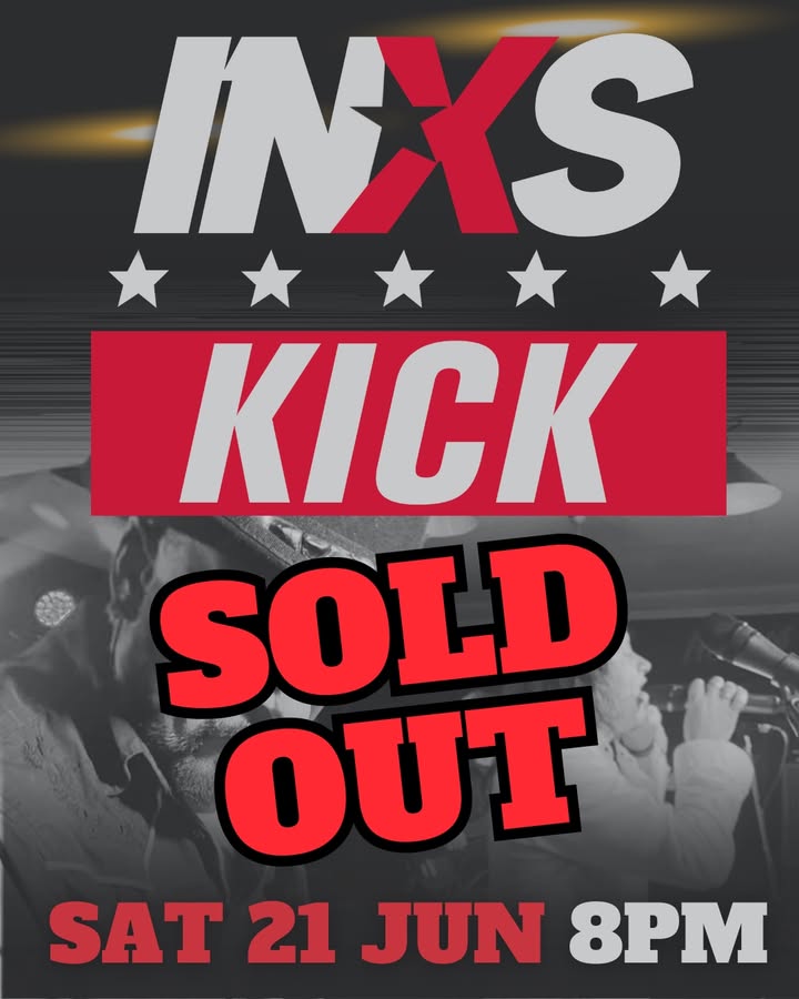 Featured image for “Sold Out: KICK INXS Show at Club Belrose – A Night of Unmissable Live Music”