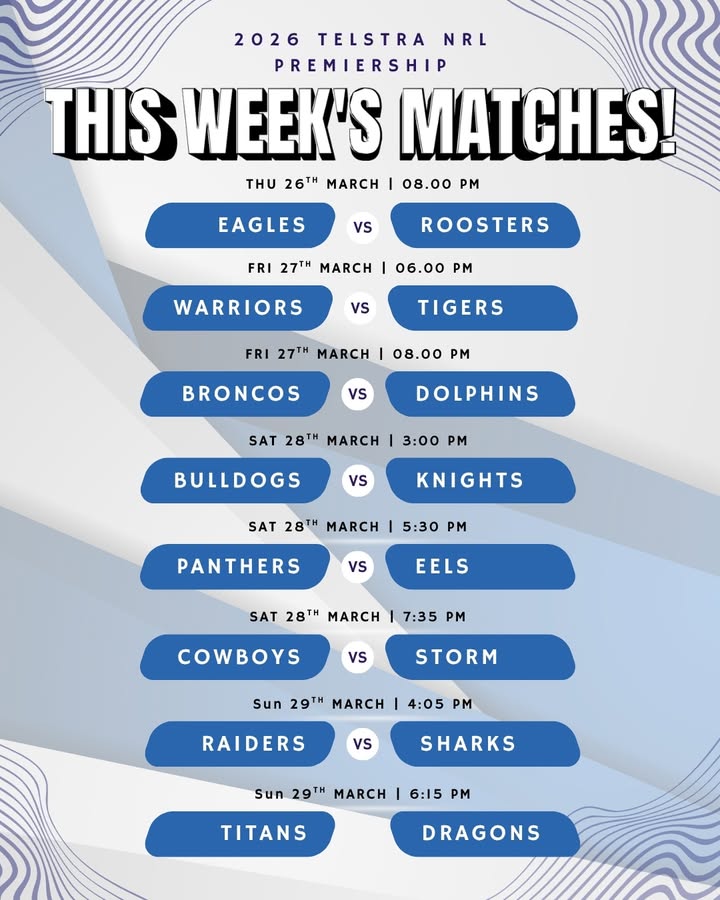 Featured image for “NRL Action This Week at Club Belrose”