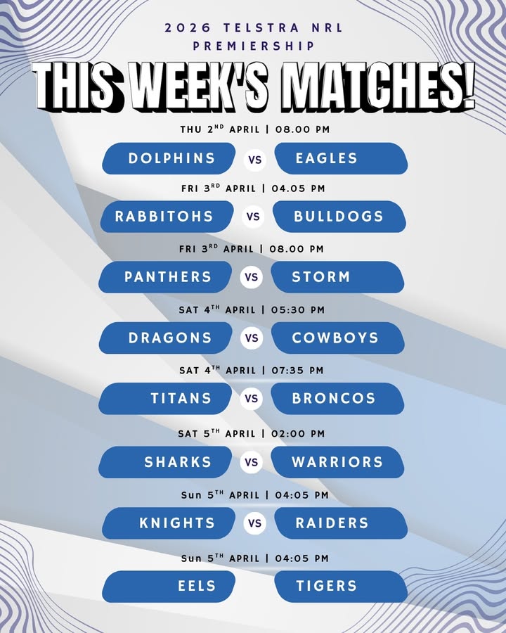 Featured image for “Watch the 2026 NRL Premiership This Week at Club Belrose”