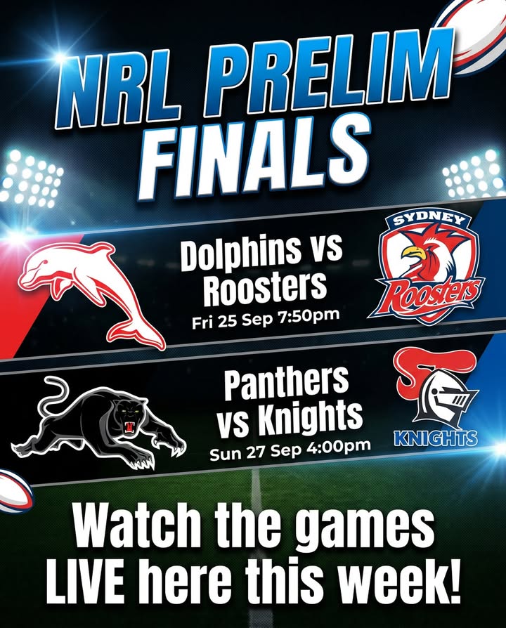 Featured image for “NRL Prelim Finals Live at Club Belrose This Weekend”